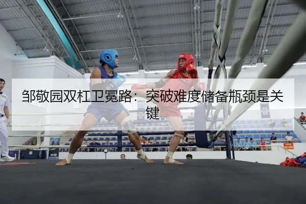 邹敬园双杠卫冕路：突破难度储备瓶颈是关键